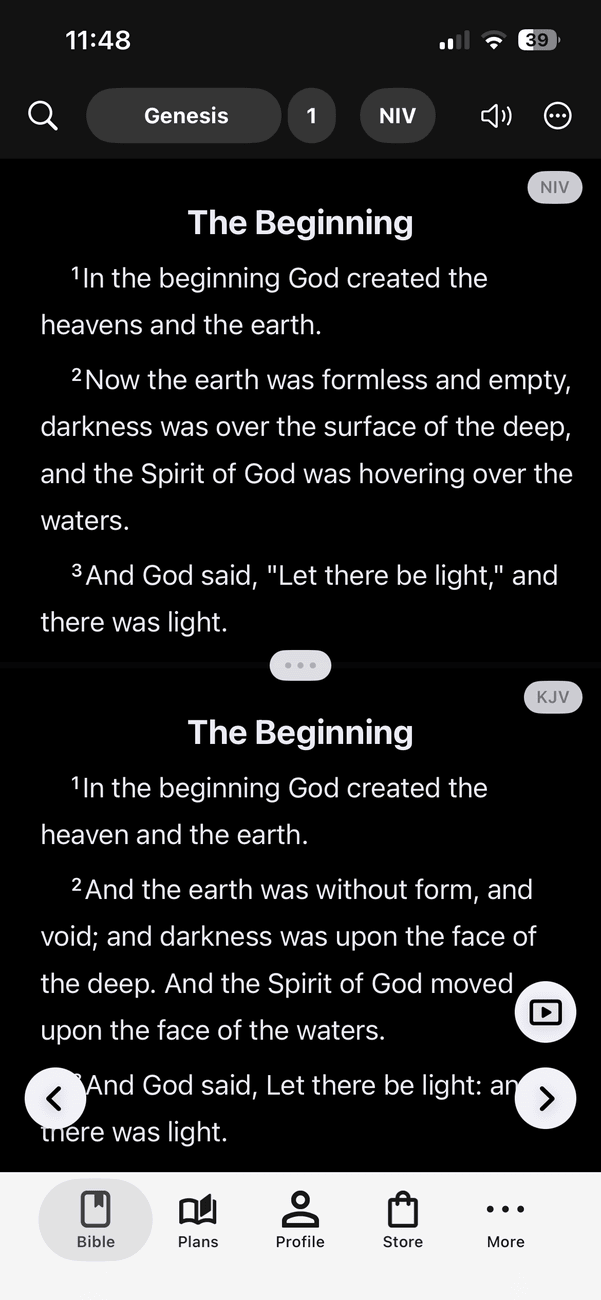 Compare 2 versions